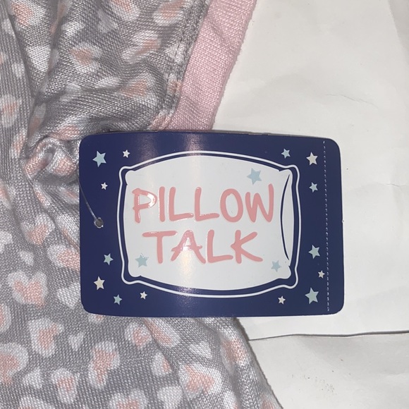 Pajamas Pillow Talk 2PC shorts short sleeve Valentines Day soft cozy Large - Picture 2 of 7